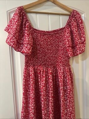 Floral Smocked Dress